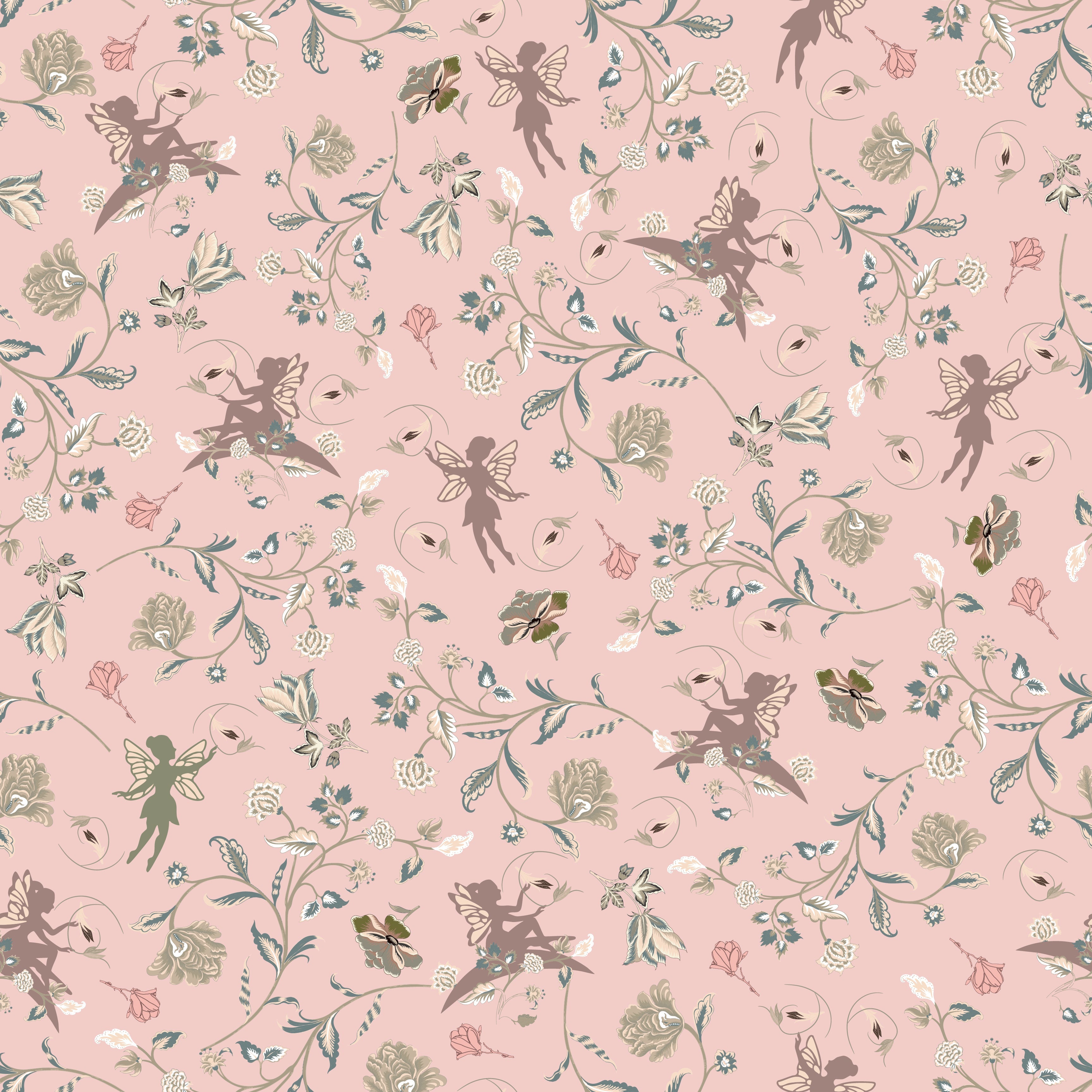 Lucinda Wallpaper by Julia Clayden