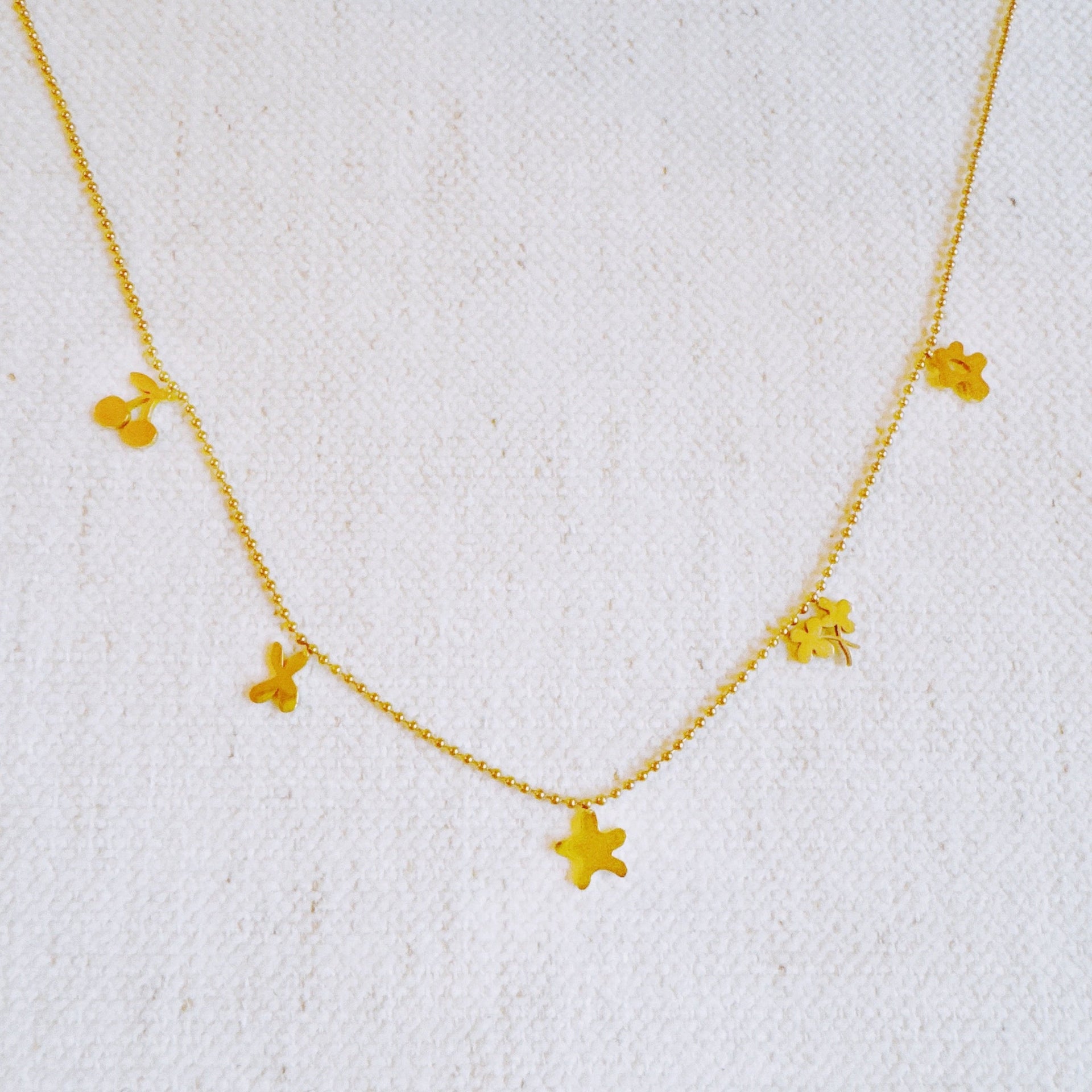 Lucky Picks Charm Chain Necklace