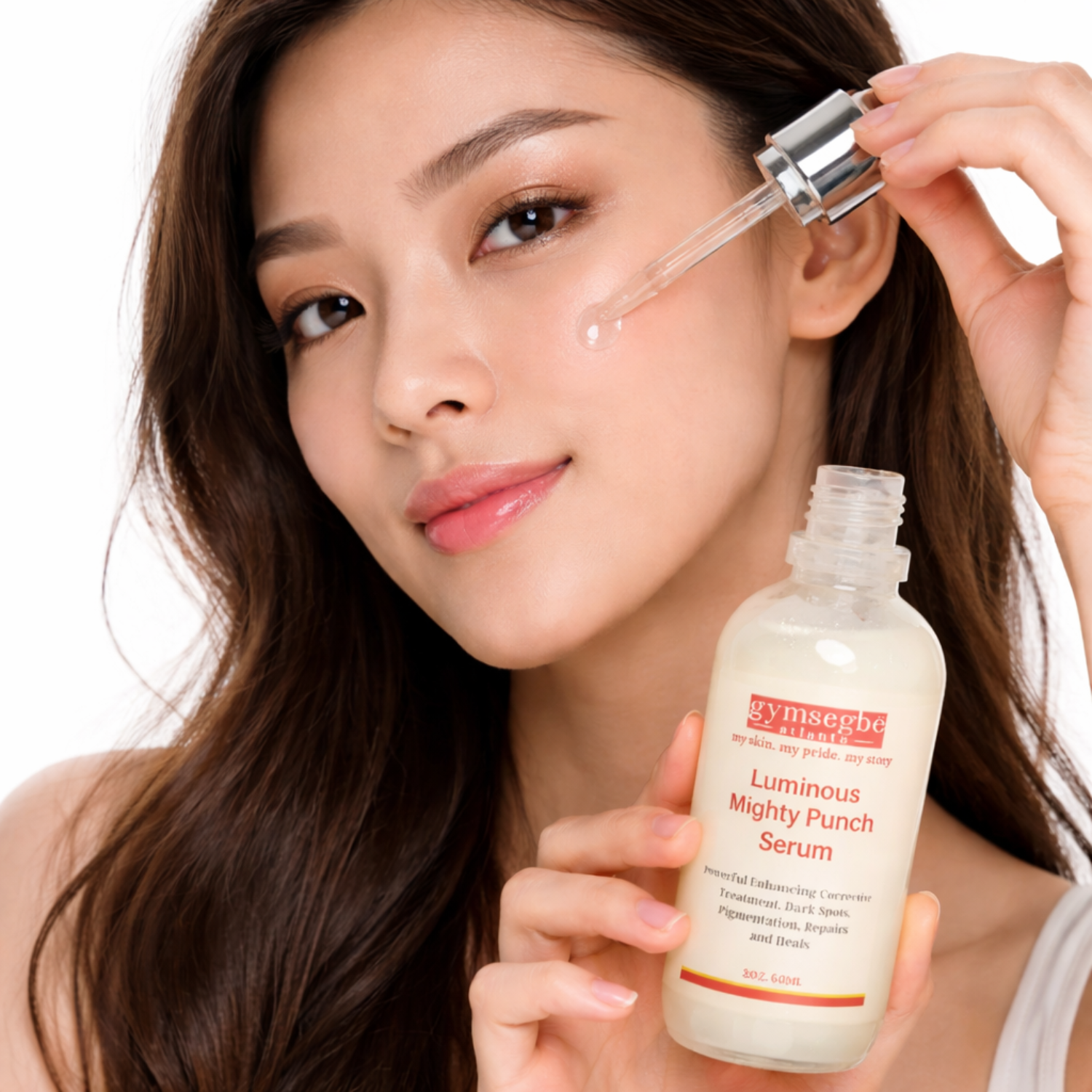 Anti-Aging Korean Glow Serum & Toner Set for Radiant Glass Skin