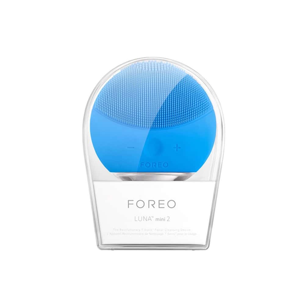 LUNA Mini 2 T-Sonic Facial Cleansing Massager – Pink and Blue