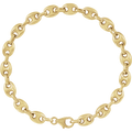 Portofino Anchor Bracelet in 14K gold-filled metal featuring a nautical charm design.