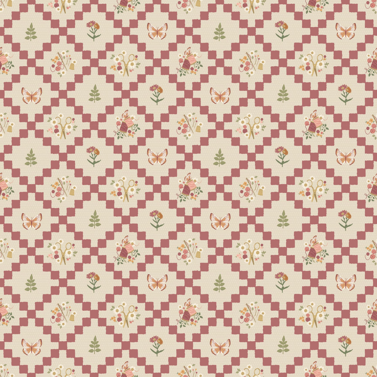 Lydie Wallpaper by Katie Lyn Designs
