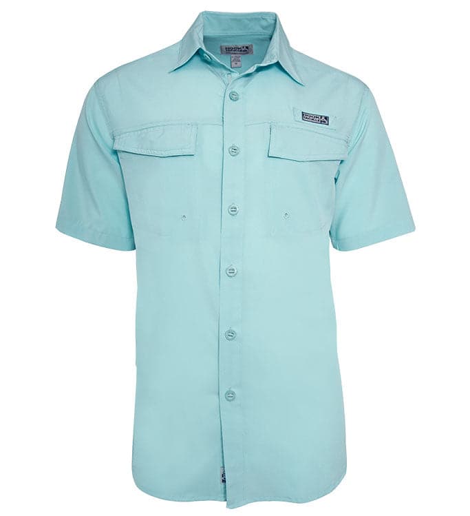 Men's Coastline Short Sleeve UV Vented Performance Fishing Shirt - Image 4