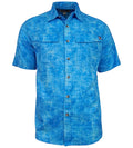 Men's Chaos Short Sleeve Vented Fishing Shirt with UV Protection - Image 3