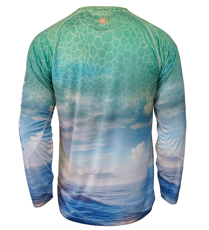 Men's Bull Dolphin Long Sleeve UV Protection Fishing Shirt - Image 3