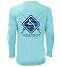 Men's Rods and Hook Long Sleeve UV Protection Fishing Shirt