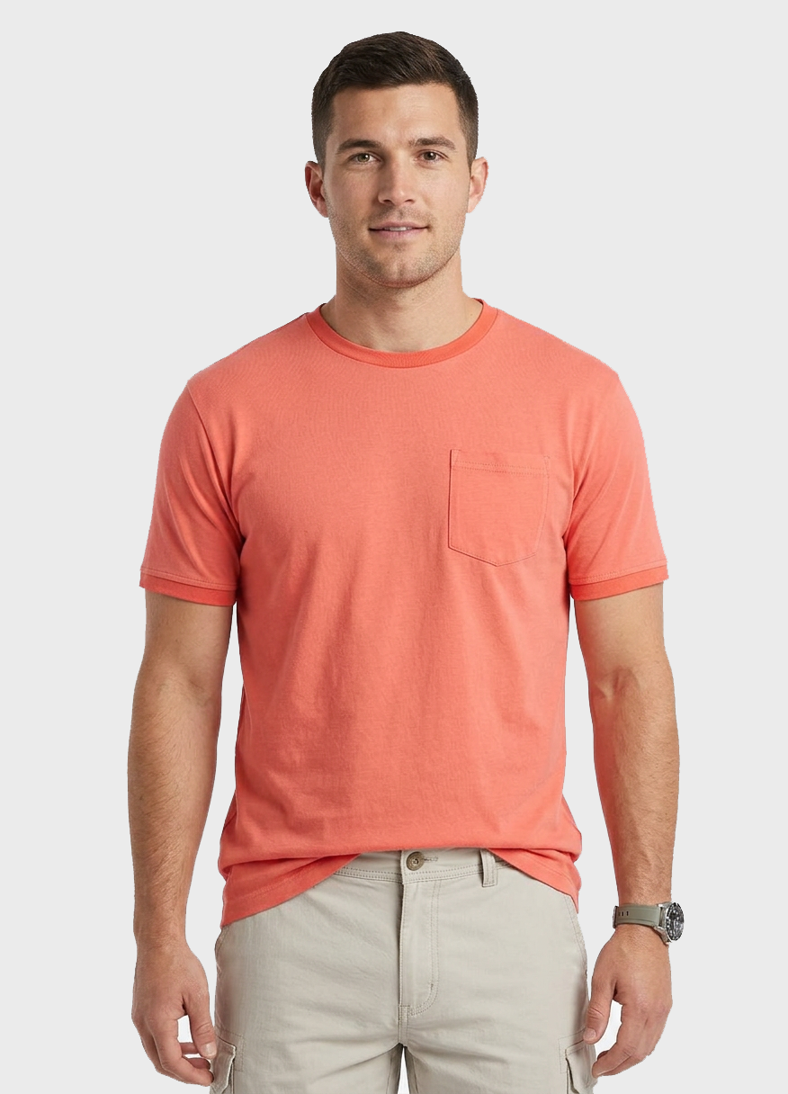 Men's Solar System Pocket UV Protection Fishing T-Shirt