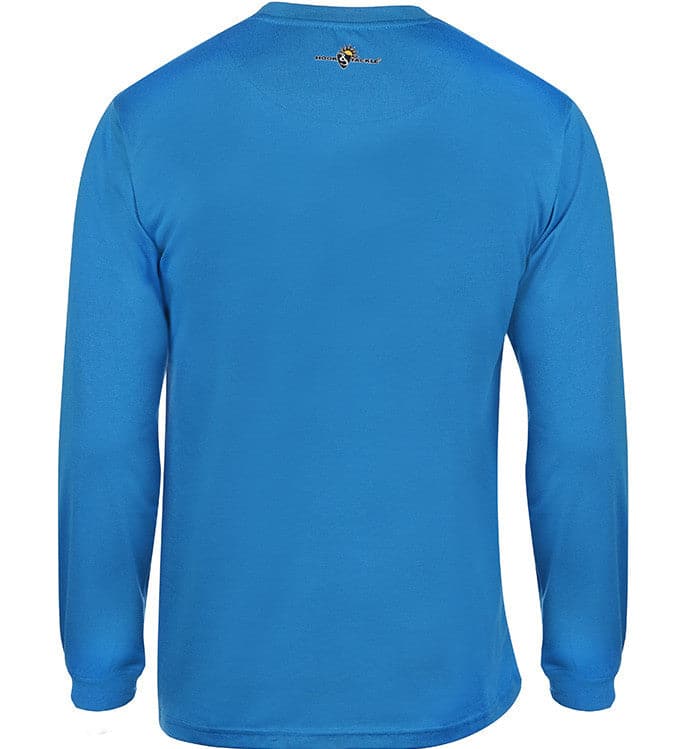 Men's Long Sleeve Solar System UV Protection Fishing T-Shirt - Image 9