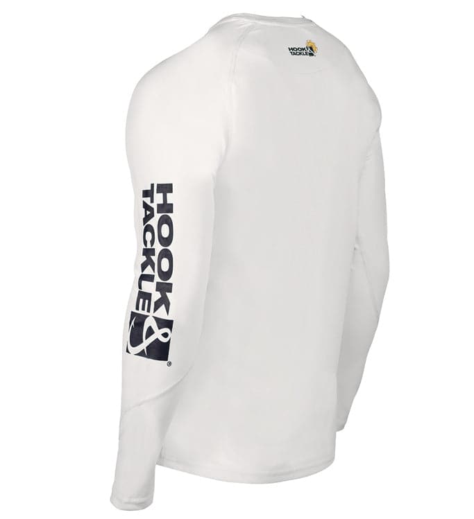 Men's Seamount Long Sleeve UV Performance Fishing Shirt Navy - Image 6