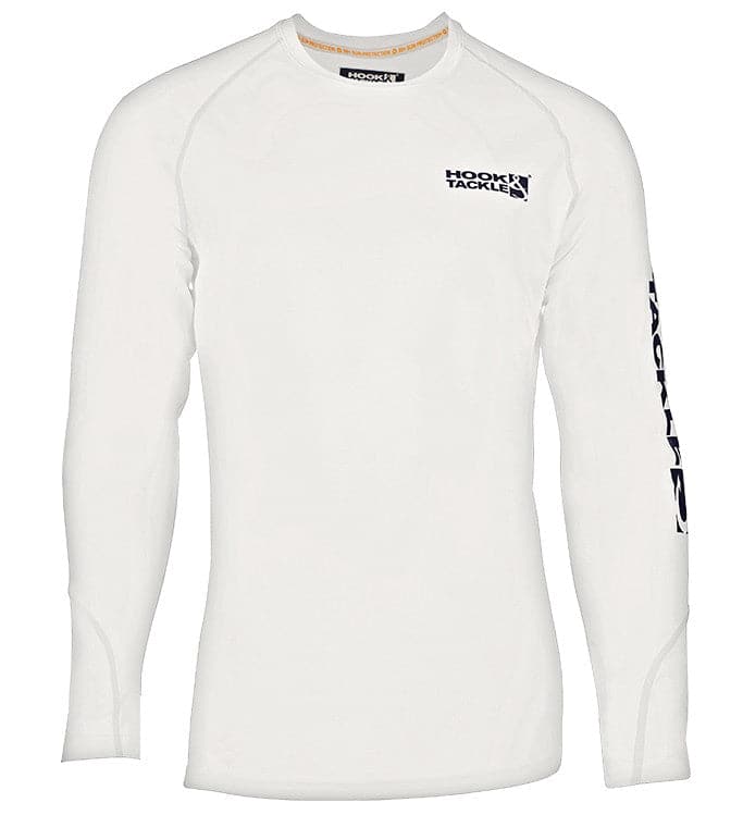 Men's Seamount Long Sleeve UV Performance Fishing Shirt Navy - Image 5