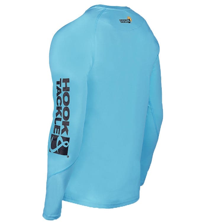 Men's Seamount Long Sleeve UV Performance Fishing Shirt Navy - Image 8
