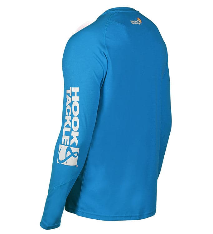 Men's Seamount Long Sleeve UV Performance Fishing Shirt Navy - Image 10