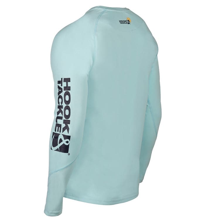 Men's Seamount Long Sleeve UV Performance Fishing Shirt Navy - Image 4