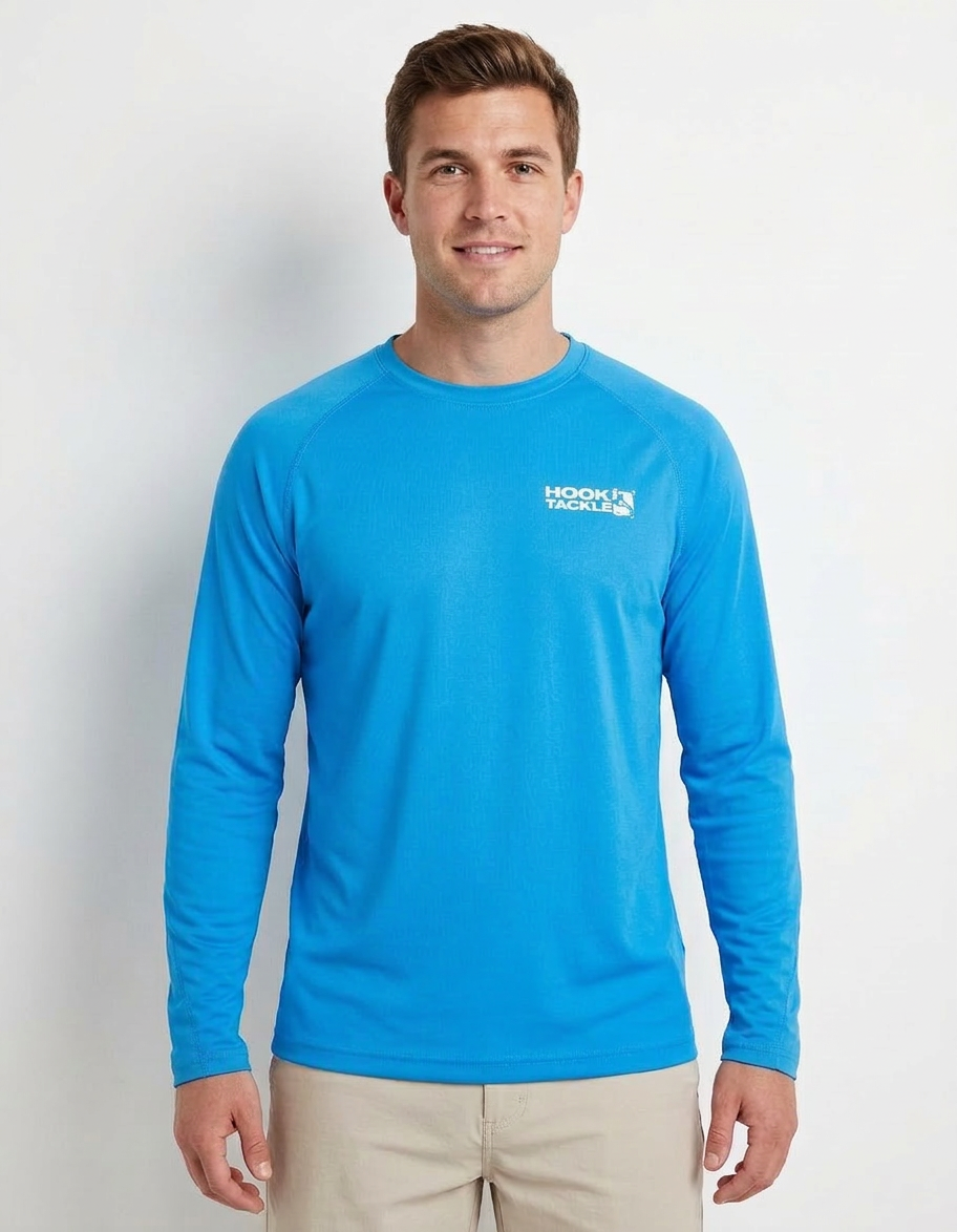 Men's Seamount Long Sleeve Performance UV Fishing Shirt - Image 2