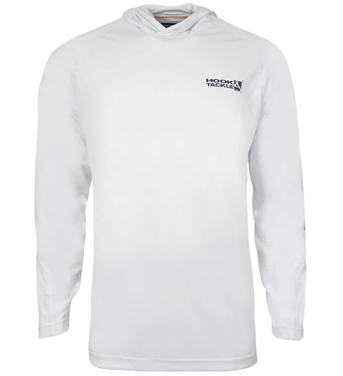Men's Seamount Long Sleeve UV Performance Fishing Hoodie in Black
