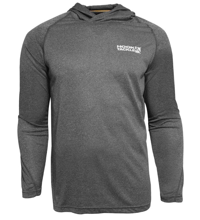 Men's Seamount Long Sleeve UV Performance Fishing Hoodie in Black