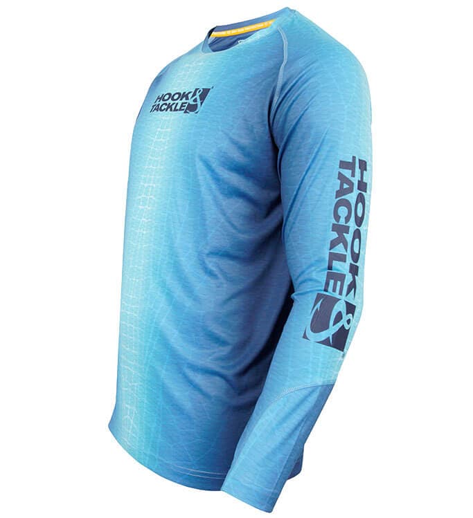Men's Fractal Skin Long Sleeve UV Protection Fishing Shirt