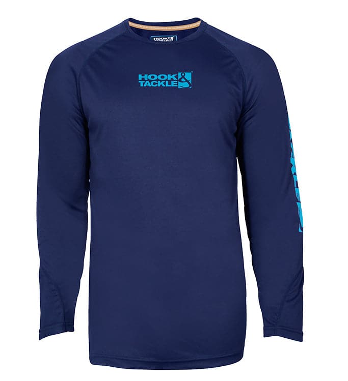 Men's American Fish Long Sleeve UV Protection Fishing Shirt - Image 3