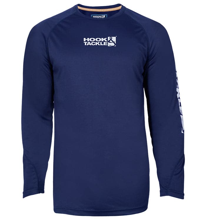 Men's Long Sleeve UV Protection Sailfish Graphic Fishing Shirt