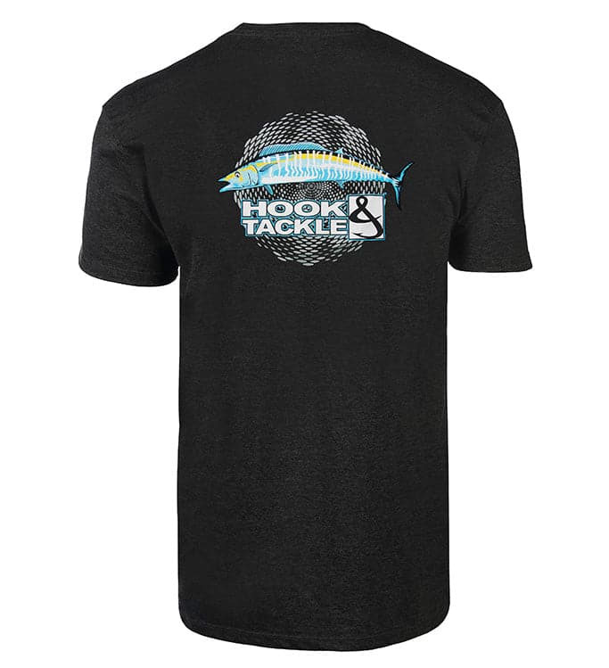Mens Wahoo Dreams Graphic Fishing T-Shirt White Premium Reserve - Image 3
