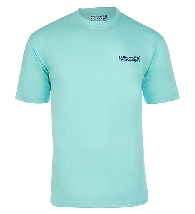 Men's Sail On Premium Graphic T-Shirt in Light Blue - Image 2