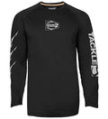 Men's Hook Me Up Performance Long Sleeve Fishing Shirt Black