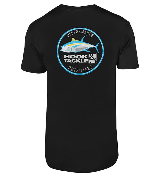 Men's Ahi Premium Fishing T-Shirt in Royal Blue
