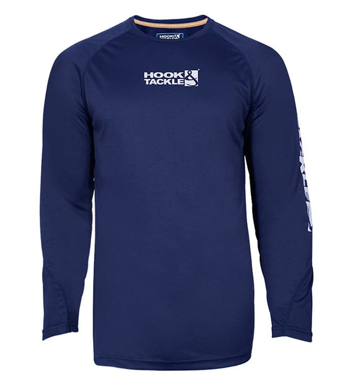 Men's Tails Up Long Sleeve UV Protection Performance Fishing Shirt