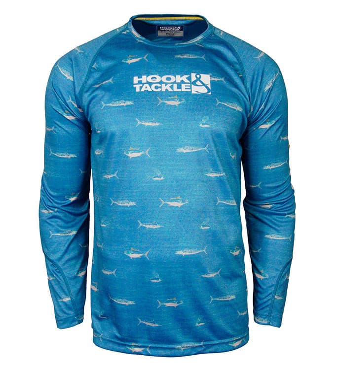 Men's Offshore Fish Long Sleeve UV Protection Fishing Shirt - Image 3