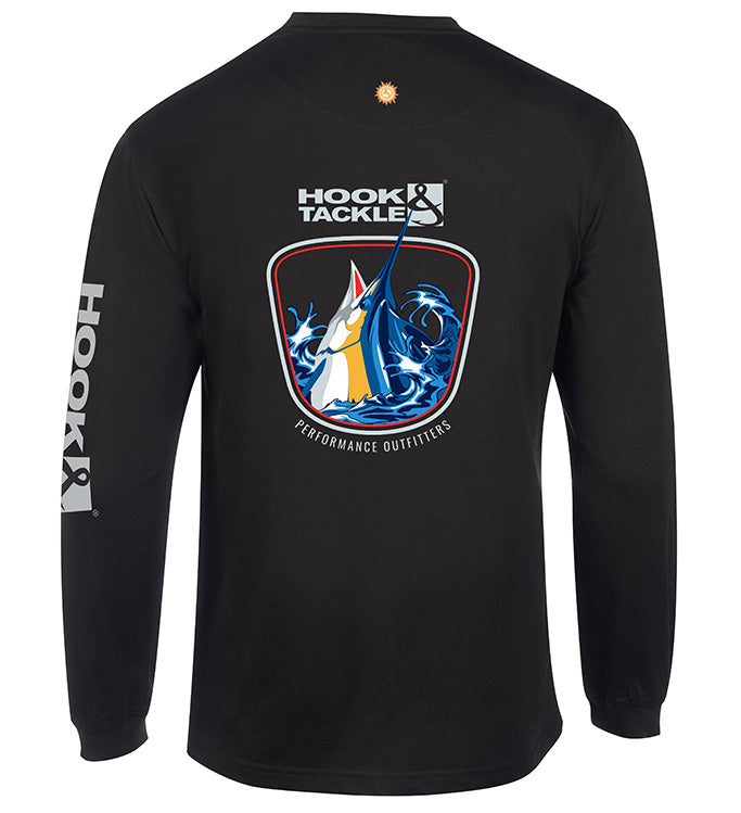 Men's Marlin Thrust Long Sleeve UV Protection Performance Shirt - Image 2
