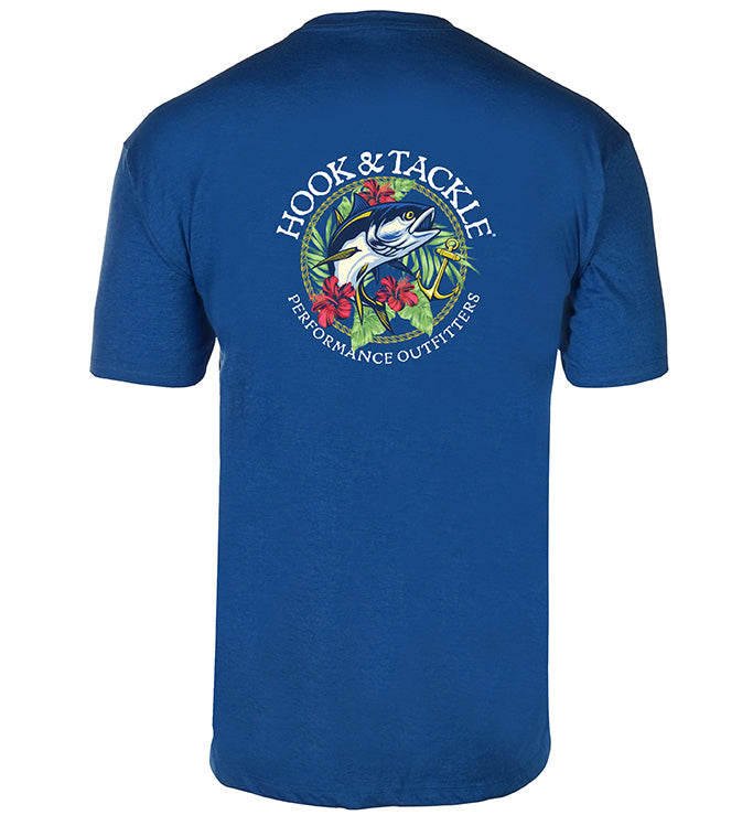 Men's Tropic Tuna Graphic Fishing T-Shirt - Image 2
