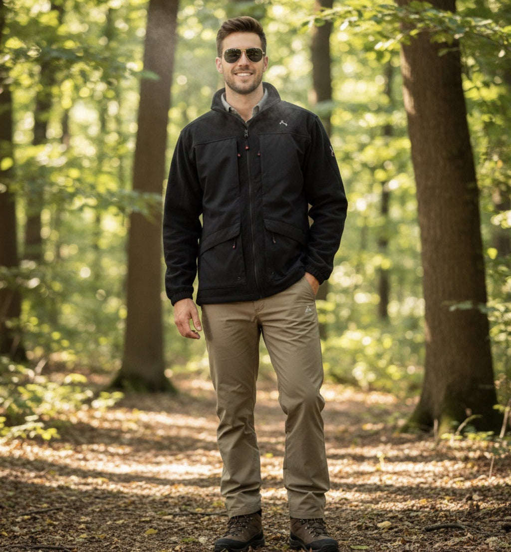 Men's Apex Air/X Performance Fishing Jacket in Black
