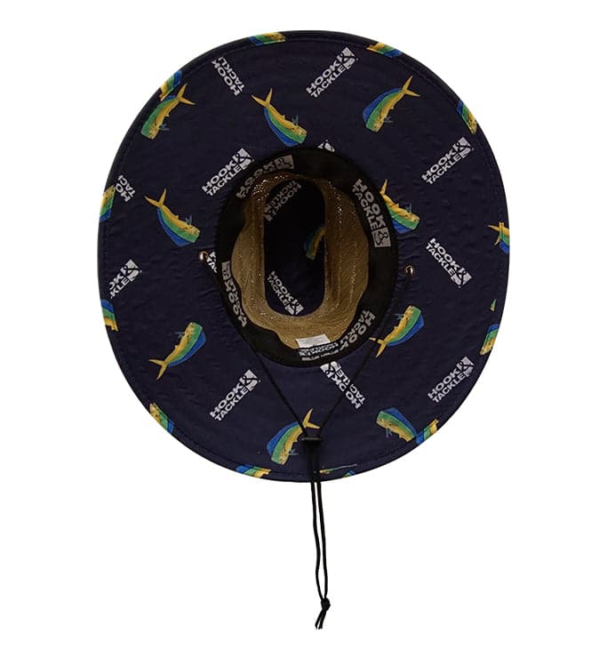 Mahi Mahi Lifeguard Straw Hat with Performance Fish Patch - Image 4