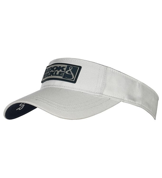 Navy Blue Open Top Fishing Visor with Moisture Transport Fabric