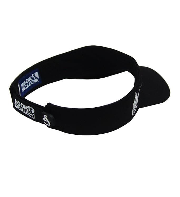 Navy Blue Open Top Fishing Visor with Moisture Transport Fabric