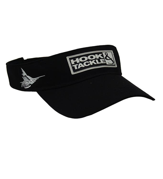 Navy Blue Open Top Fishing Visor with Moisture Transport Fabric