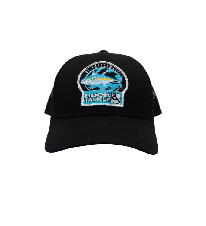 Tuna Wave Fishing Trucker Hat with Breathable Mesh Back