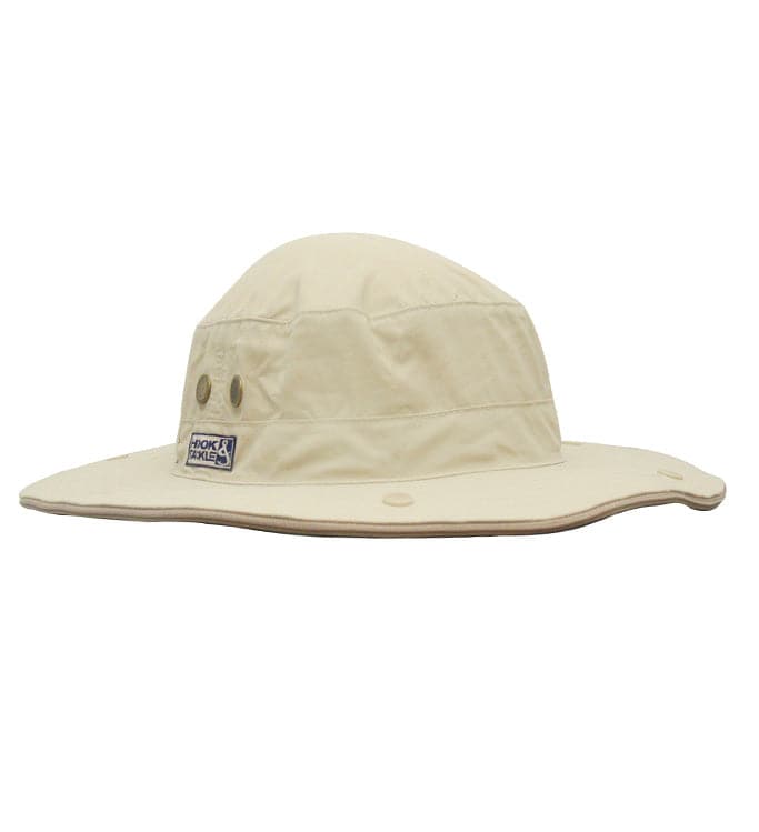 Beige Fishing Sun Hat with Detachable Mosquito Net Protection - Image 6
