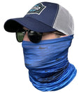 Marlin Gradient Fishing Neck Gaiter with UPF Sun Protection
