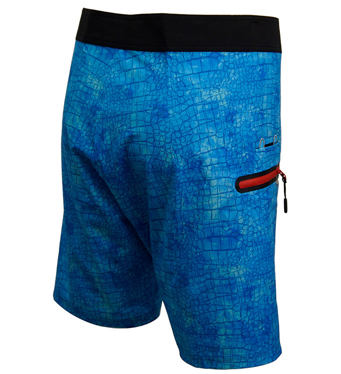 Men's Chaos Stretch Fishing Boardshorts Blue - Image 3