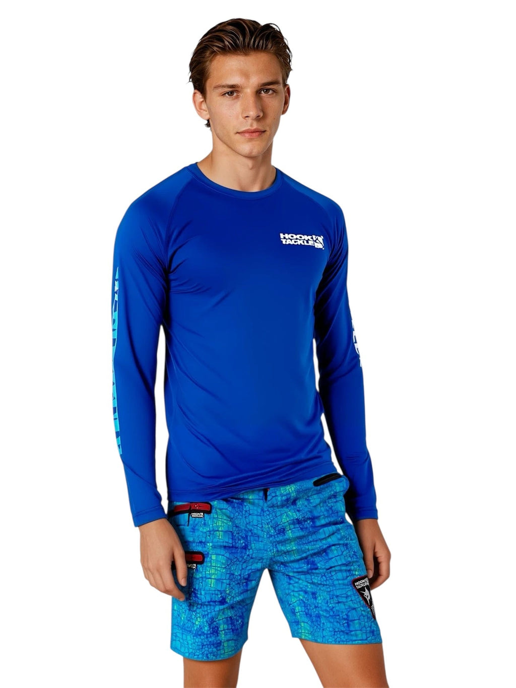 Men's Chaos Stretch Fishing Boardshorts Blue - Image 2