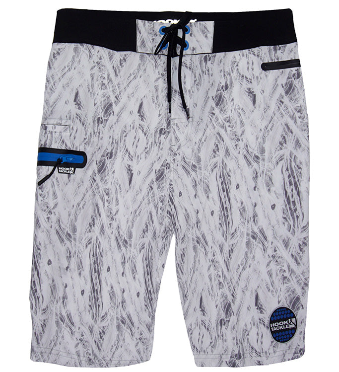 Mens Riptide Stretch Fishing Boardshorts with Zipper Pockets