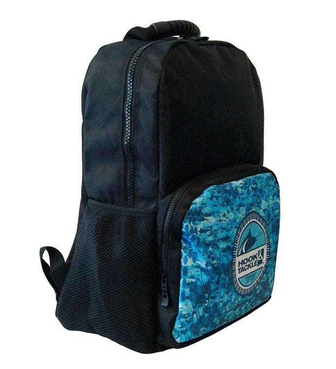 Marlin Skin Pattern Fishing Backpack for Gear Storage - Image 2