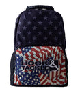 Patriot Fishing Tackle Backpack in Red White and Blue