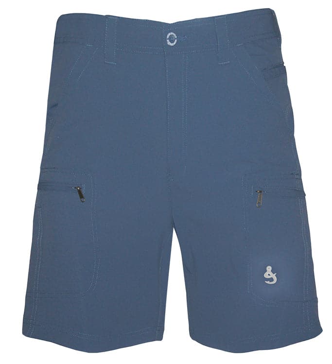 Men's Ripstop Driftwood 4-Way Stretch Fishing Cargo Shorts