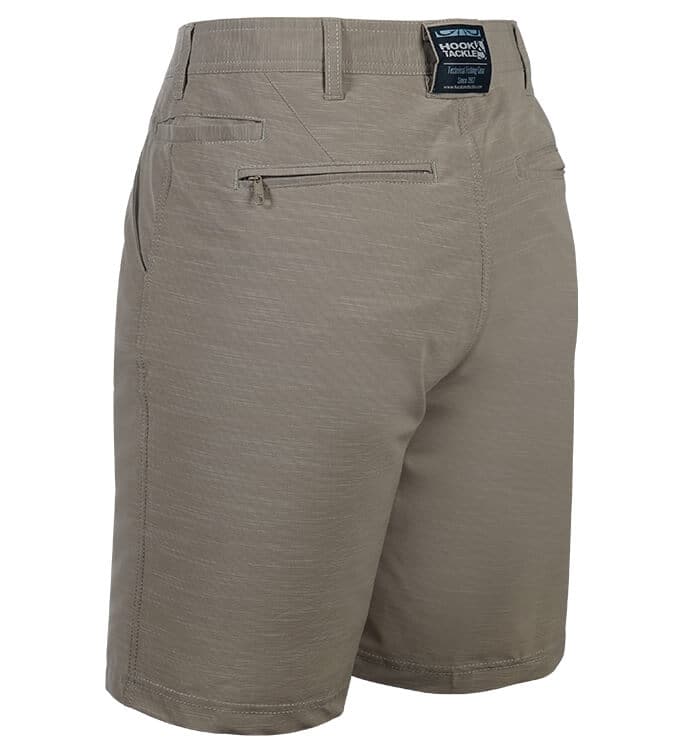 Mens Oceanic Hybrid 4-Way Stretch Fishing Shorts Navy Blue - Image 4