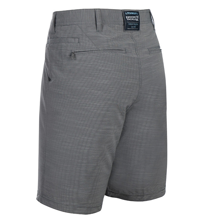 Mens Oceanic Hybrid 4-Way Stretch Fishing Shorts Navy Blue - Image 8