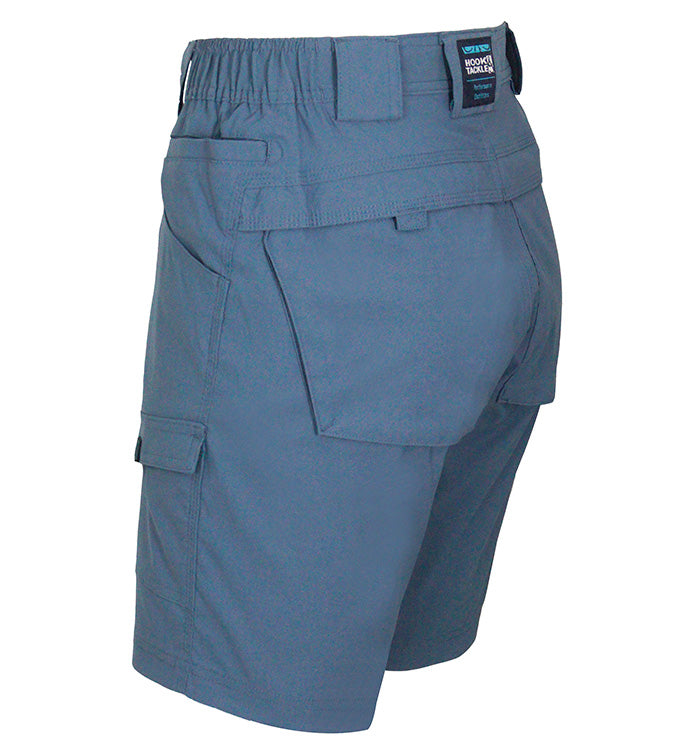 Men's Barrier Reef Stretch Performance Fishing Shorts Khaki - Image 5