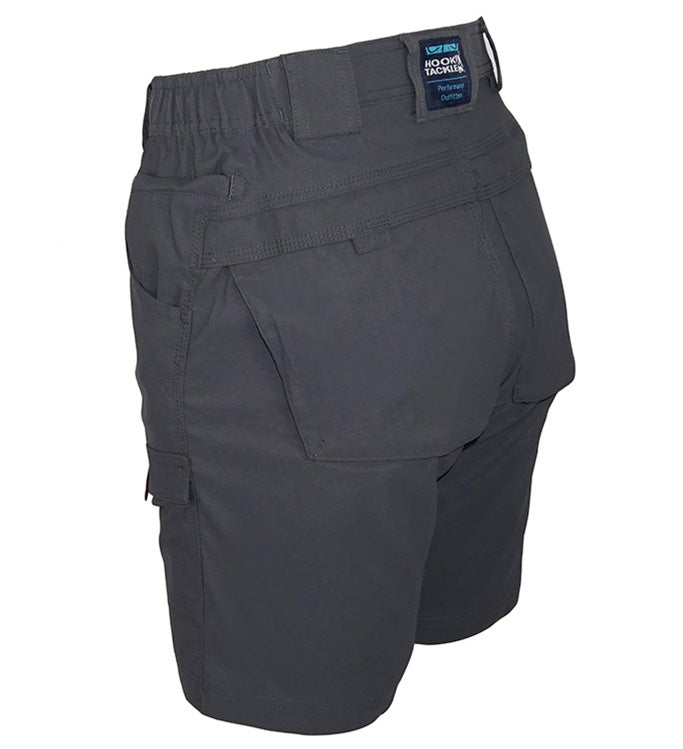 Men's Barrier Reef Stretch Performance Fishing Shorts Khaki - Image 11