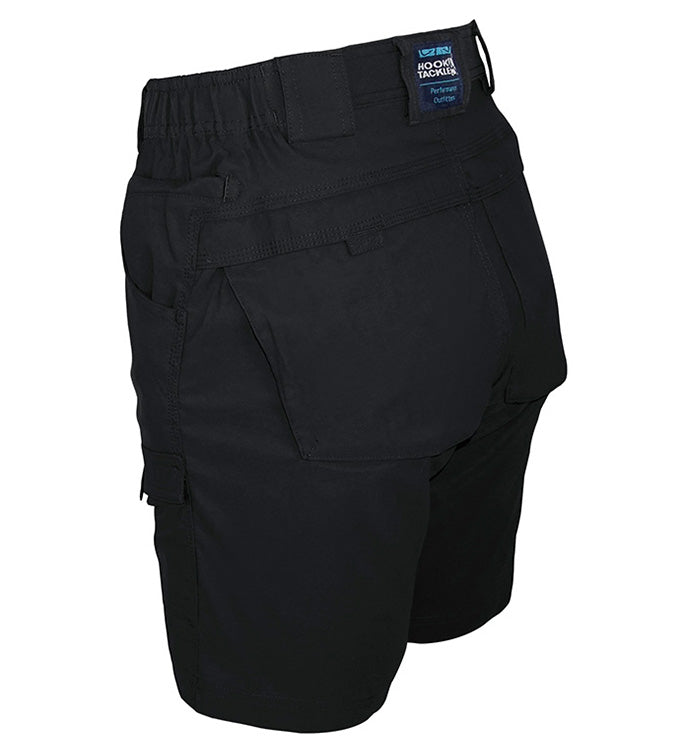 Men's Barrier Reef Stretch Performance Fishing Shorts Khaki - Image 14